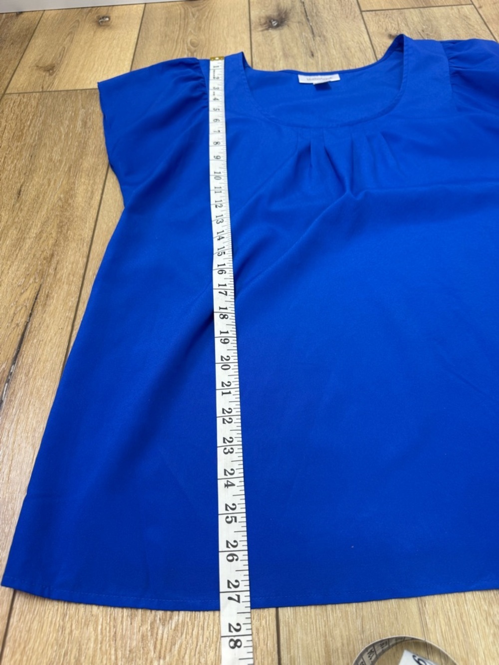 Motherhood Maternity Royal Blue Scoop Neck Maternity Top Women’s Med EUC - Picture 8 of 10